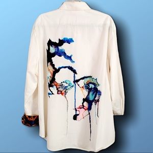 Robert Graham limited edition button down shirt.